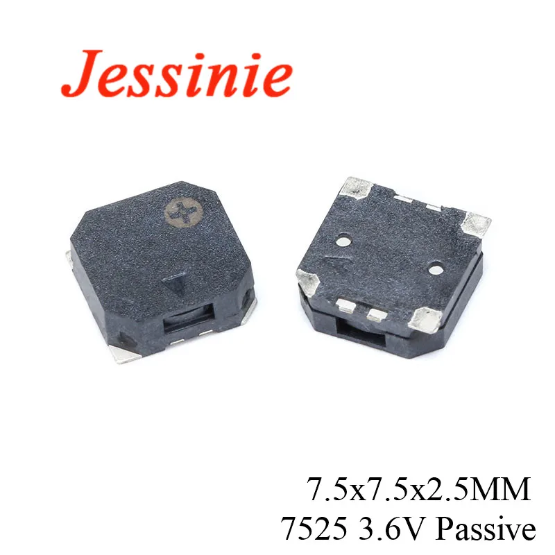 10pcs/lot SMD Buzzer 5020 7525 8530 9650 1230 3V 3.6V 5V 20V Magnetic MiNi Active Passive Piezo Buzzers Loudspeaker For Arduino |