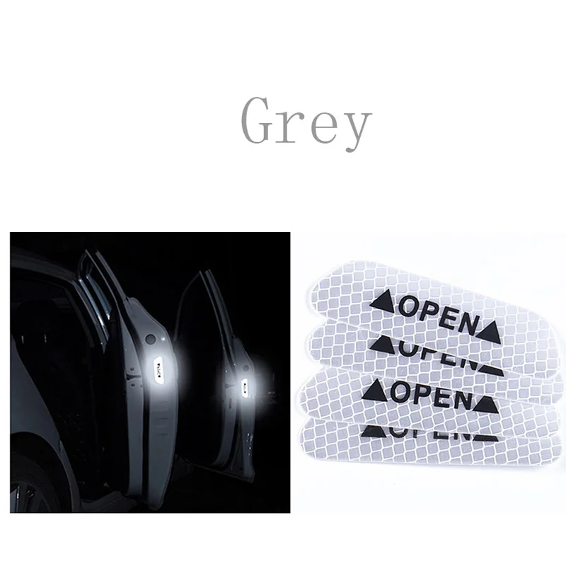 4 шт./компл. наклейки на двери автомобиля предупреждаПредупреждение знаки
