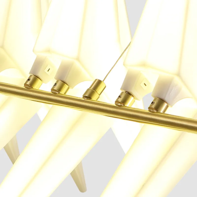 Бумажная люстра с птицами для столовой бара кухни островка искусство Декор