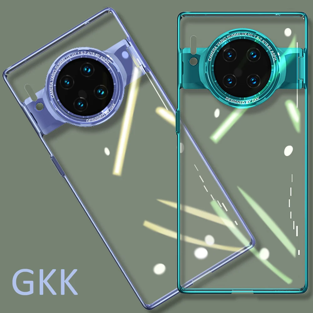GKK кристально прозрачный чехол для huawei mate 30 Pro покрытый с гальваническим