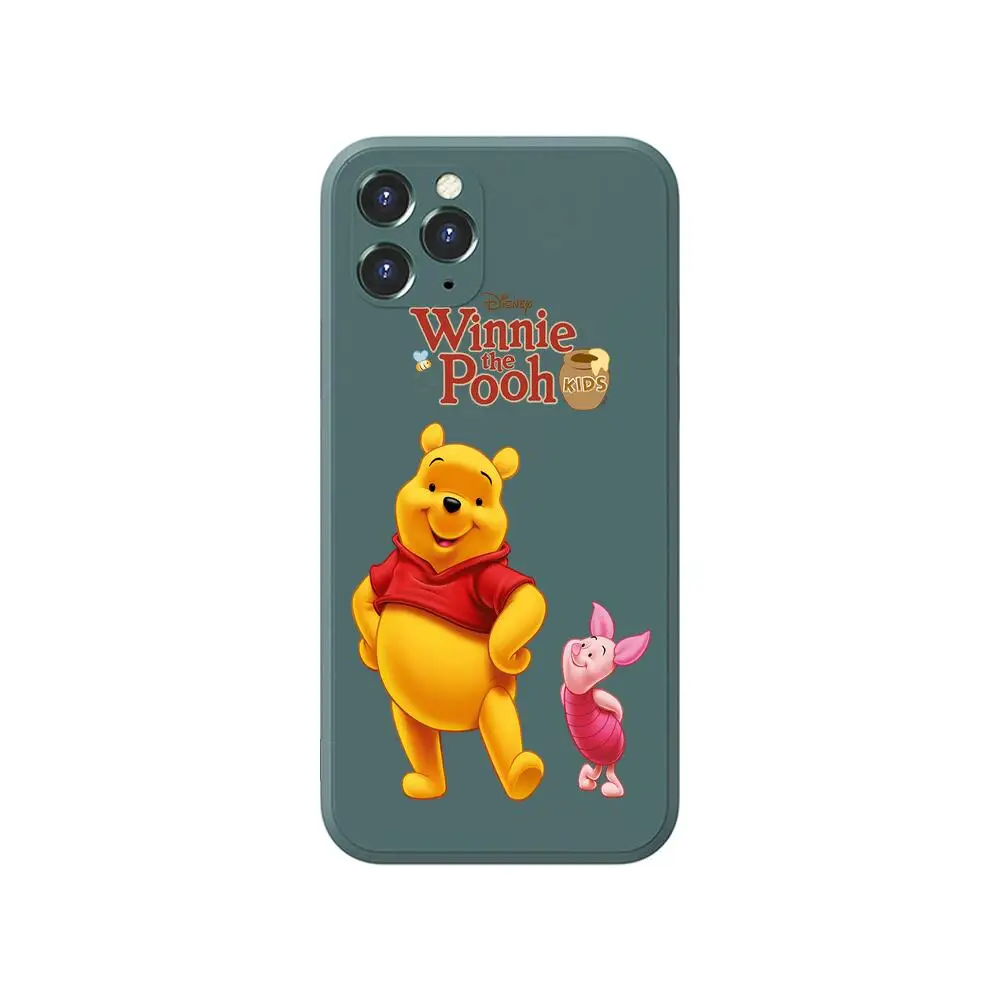 Чехол-накладка для iphone 12 Pro Max 11 8 7 6 S XR PLUS X XS SE 2020 с изображением Винни-Пуха |