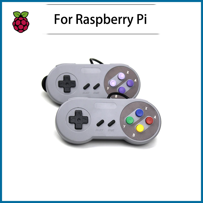 USB контроллер-робот S 2 шт. супер игровой контроллер SNES классический геймпад
