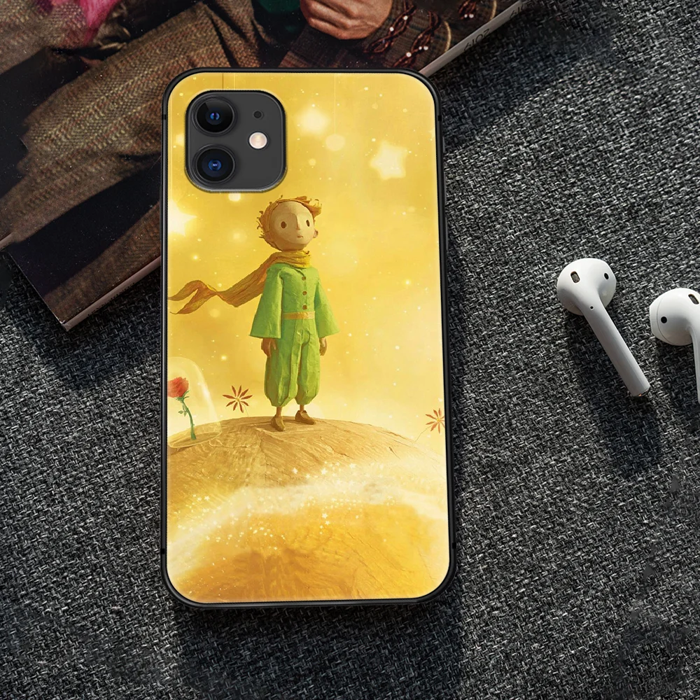 

Cartoon The Little Prince and the fox Phone Case Cover Hull For iphone 5 5s se 2020 6 6s 7 8 12 mini plus X XS XR 11 PRO MAX