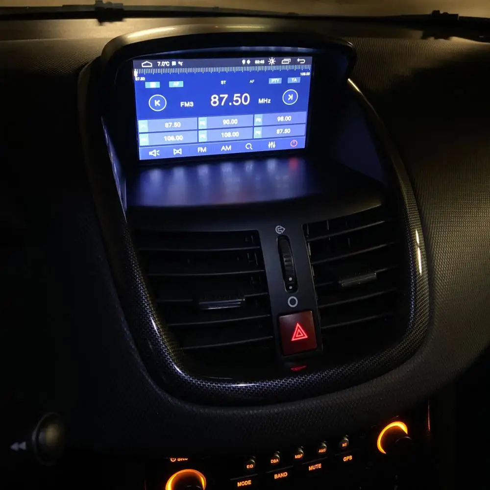 Android 10 Quad core autoradio для Peugeot 207 2007 2014 gps навигация радио стерео Bluetooth USB Мультимедиа