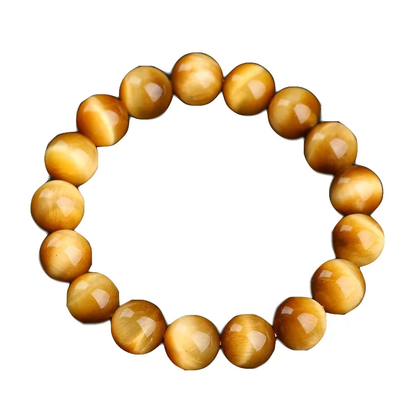 

Dropshipping Gold Tiger Eye Bead Buddha Bracelet For Men Fashion Male Jewelry Bracelets & Bangles Women Pulsera Hombre Wholesale