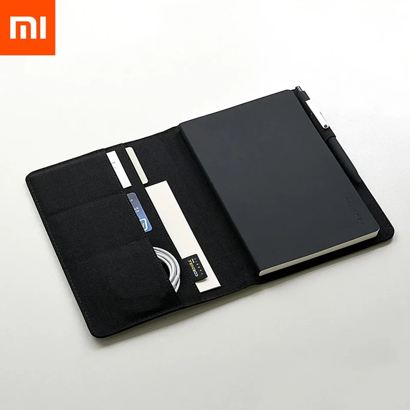 Новый оригинальный Xiaomi Mijia умный дом Kaco Noble paper NoteBook PU кожаный Слот для Карт