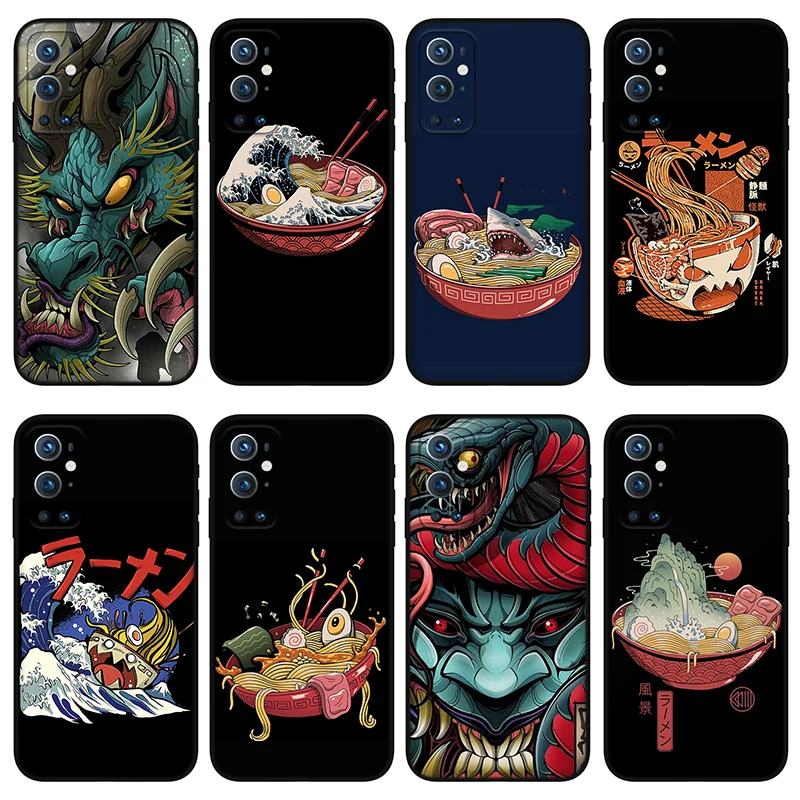 

Anime Ramen Phone Case For OnePlus 7 8 9 Pro 6T 7T 8T Anti-fallSoft Silicone Case for OnePlus 8 9 9pro