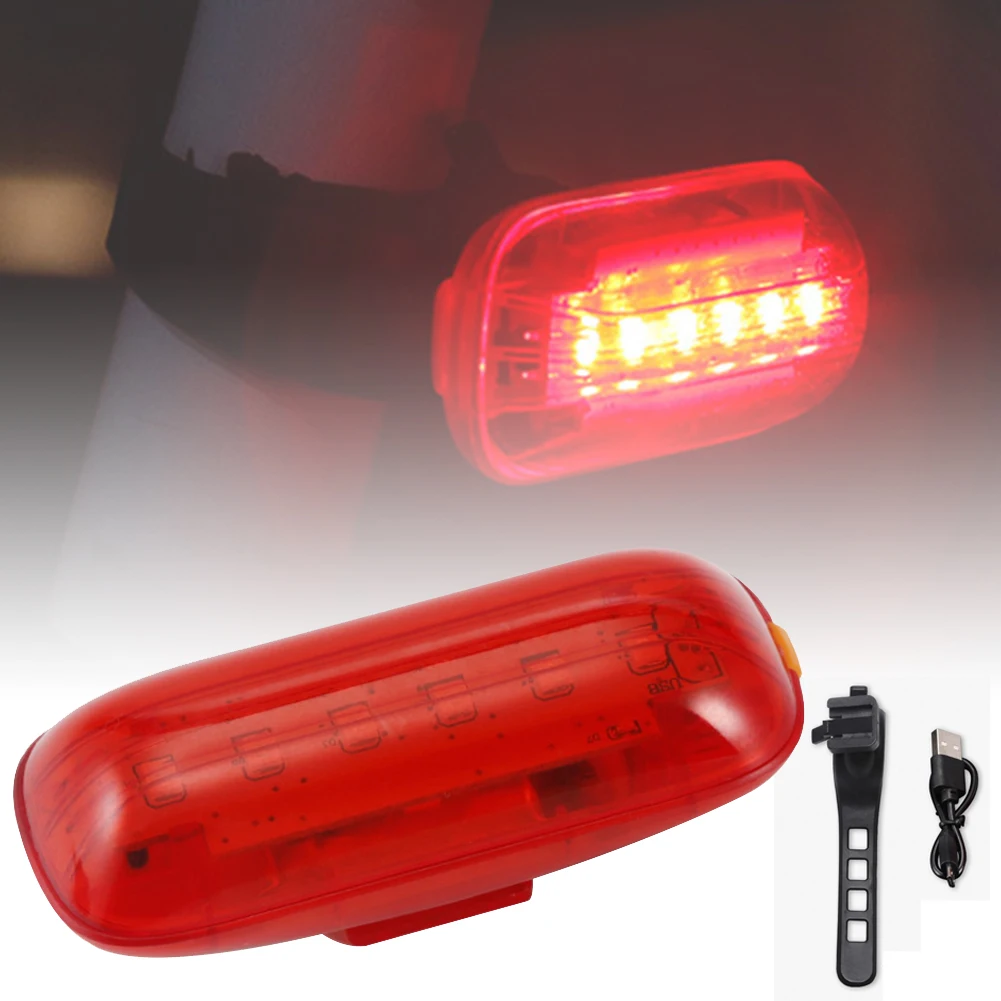 

Smart Bike Tail Light Auto ON OFF LED Warning Light Rechargeable IPX6 Waterproof Light Sense Safety Cycling Light COB Lamp