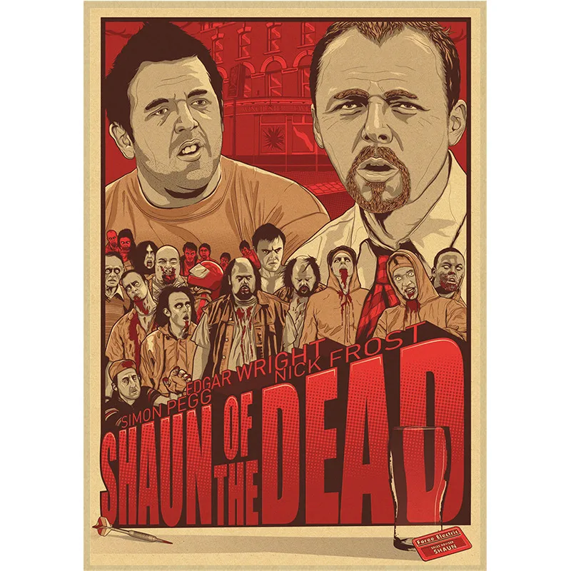 

Quentin Tarantino Movie Retro Posters Kraft Paper Wall Home Room Bar Deco