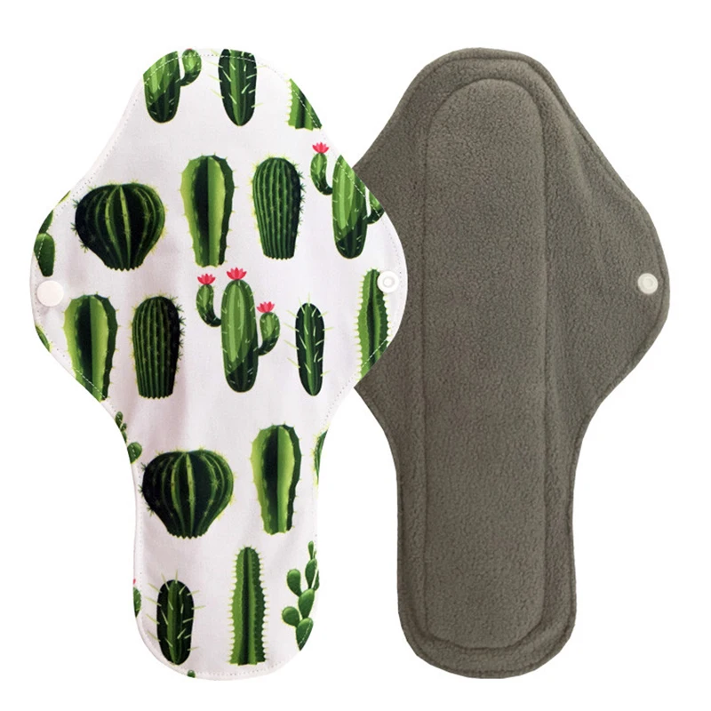 4 шт. женские менструальные прокладки из хлопчатобумажной ткани | Мать и ребенок