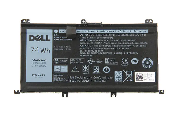 Новые оригинальные Батарея для Dell INS 15PD 1548 1748 2548 2748 3948 1848 3848 Inspiron 15 7000 7559 серии 357F9 11