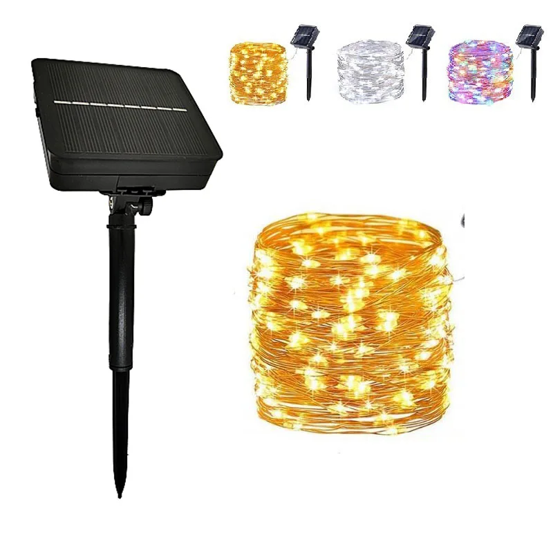 GYLBAB на солнечной энергии светодиодные светящиеся гирлянды светильник