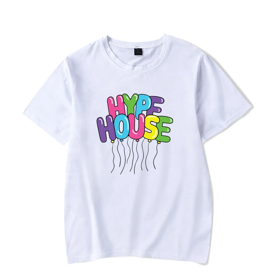 Новинка 2020 футболка с надписью The Hype House Charli amielio для мужчин летняя универсальная