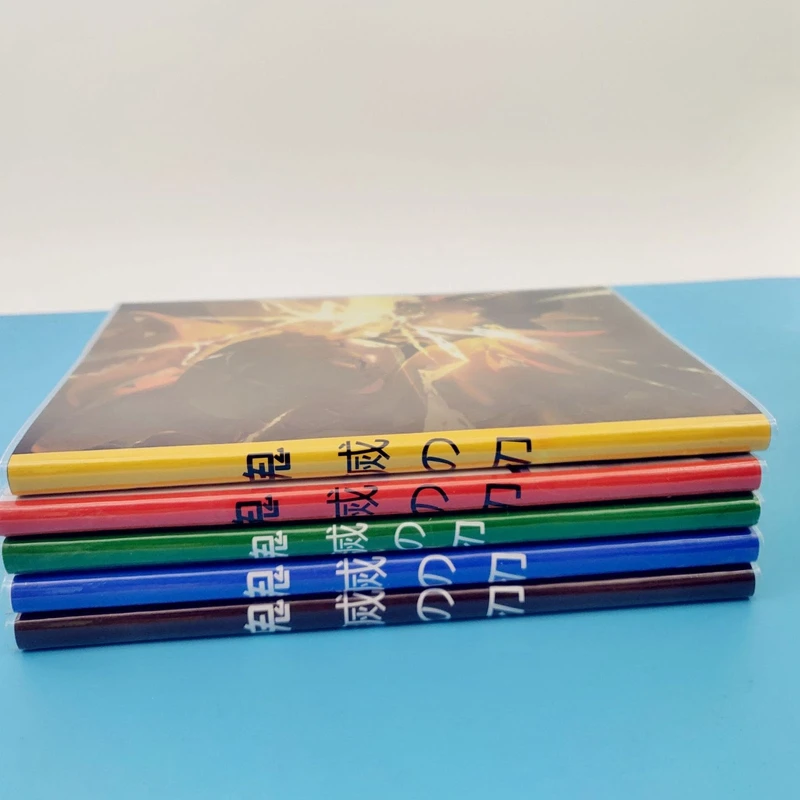 

Anime Demon Slayer Kimetsu No Yaiba Kamado Tanjirou Pattern Notebook Office School Student Note Book Stationery Gift