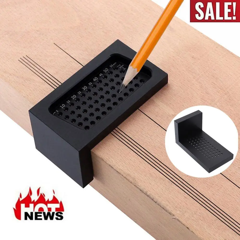Woodworking ruler 4 шт., безопасная защита рук, опилки, деревянные пилы, толкатель, набор для столярного стола, деревообрабатывающий набор инструментов, шланг gereedschap@ 10 - Цвет: Woodworking ruler