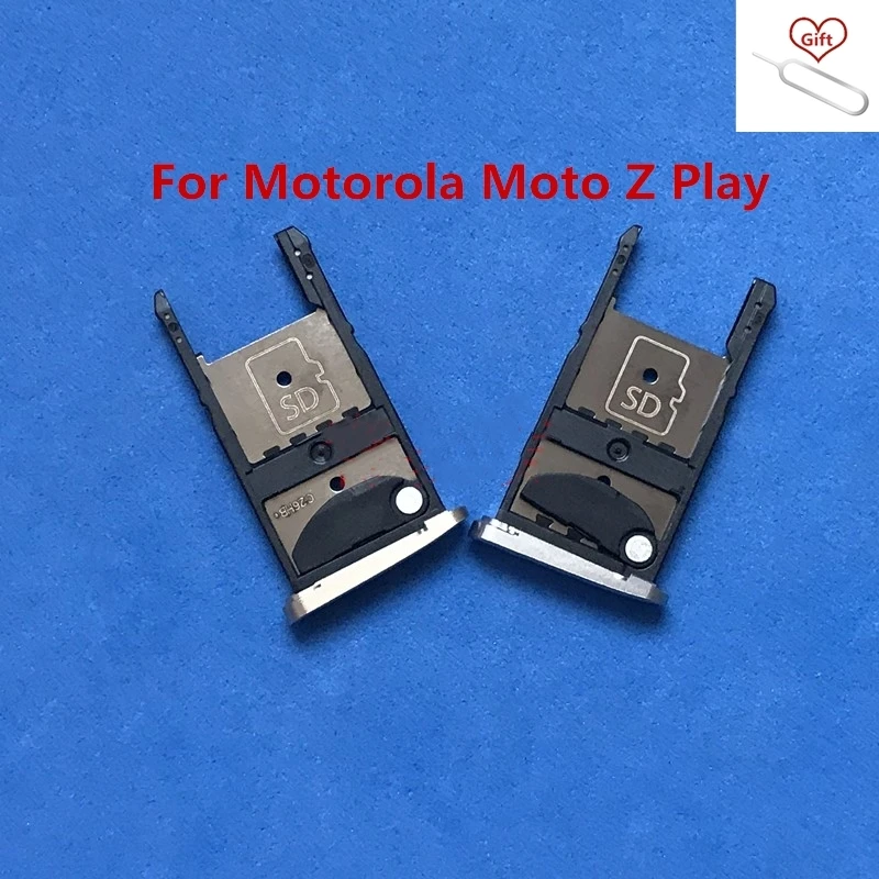 Для Motorola Moto Z Play лоток для sim карты держатель Слот карт адаптер Droid запасные