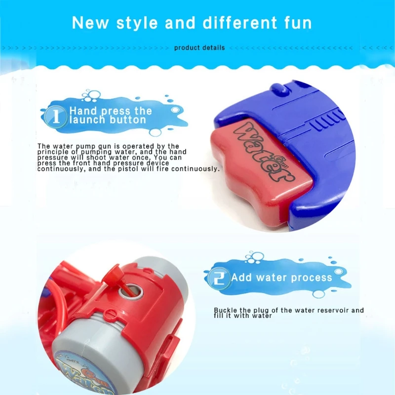 

Swimming Water GunToys for Kids Teens & Adults Big Size Outdoor for Lakes & Beach Swim Stuff for Summer 69HE