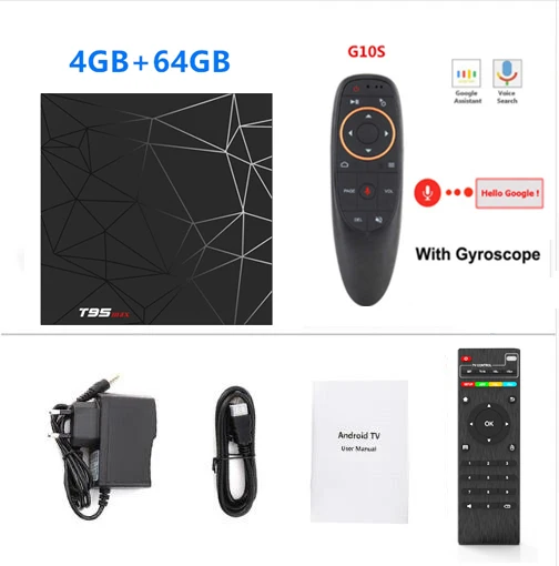 4GB64GB Add G10S 4 Гб ram 64 Гб rom 6K Smart tv BOX Android 9,0 T95 MAX Allwinner H6 четырехъядерный 2,4G Wifi Youtube 16G/32G T95MAX телеприставка - Цвет: 4GB64GB Add G10S