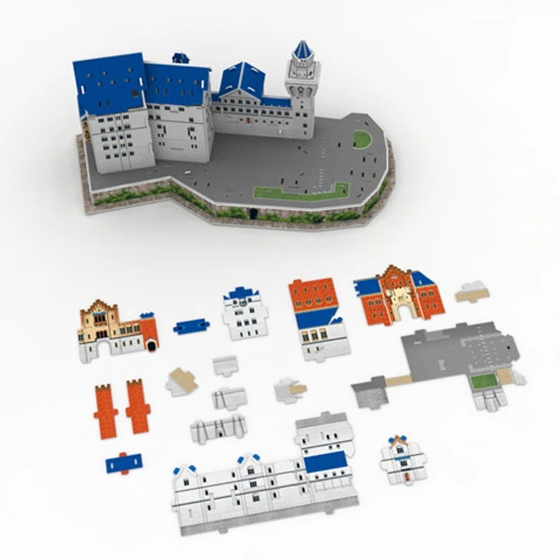 

2021 New 3D Neuschwanstein Castle Puzzles for Adults and Teens Germany Building Model