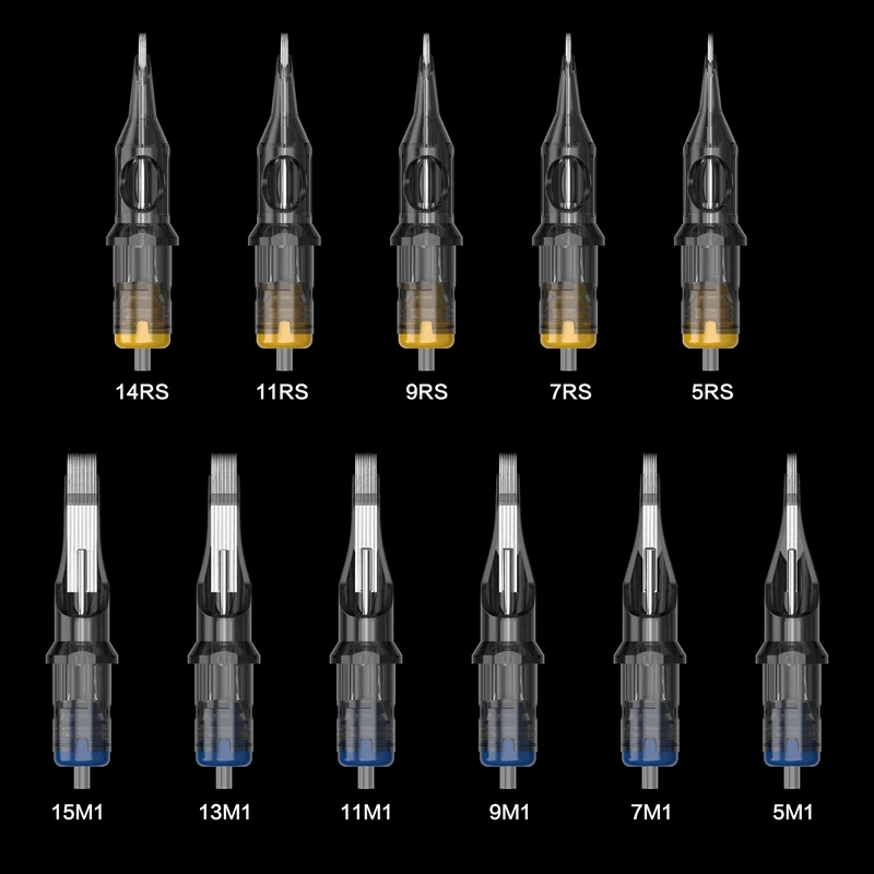 10/20 шт. оригинальный смешанные картридж иглы татуировки RL RS M1 Одноразовые