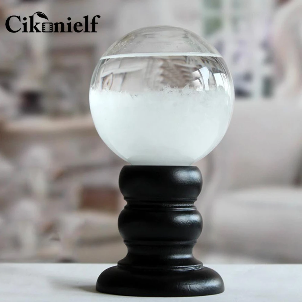 Хрустальный стеклянный шар инновационный прогноз погоды стеклянная бутылка