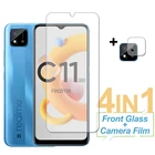 Защитное стекло для Realme C11 2021 C25Y C25S C25 C21Y C21 C20, защита экрана, закаленное стекло, пленка для камеры телефона Realme C11