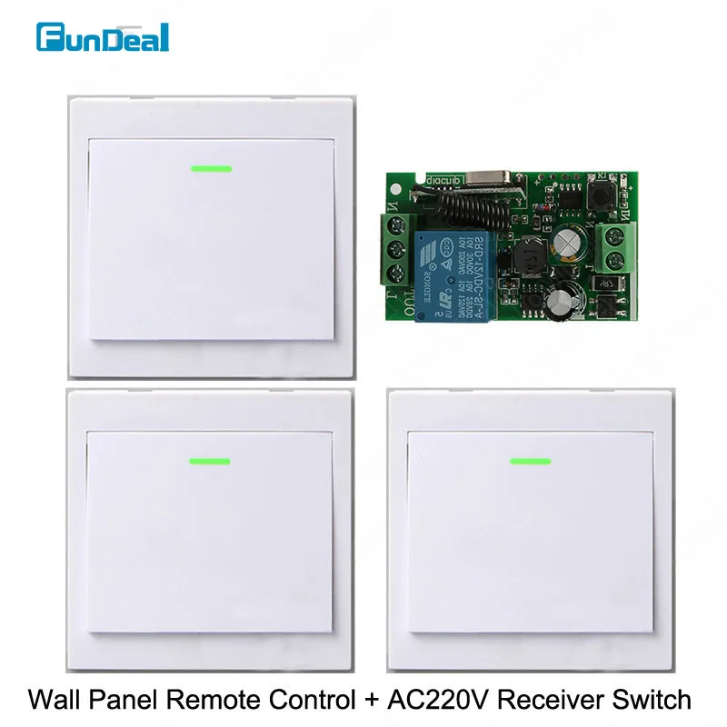 Беспроводной пульт дистанционного управления переключатель переменного тока 110