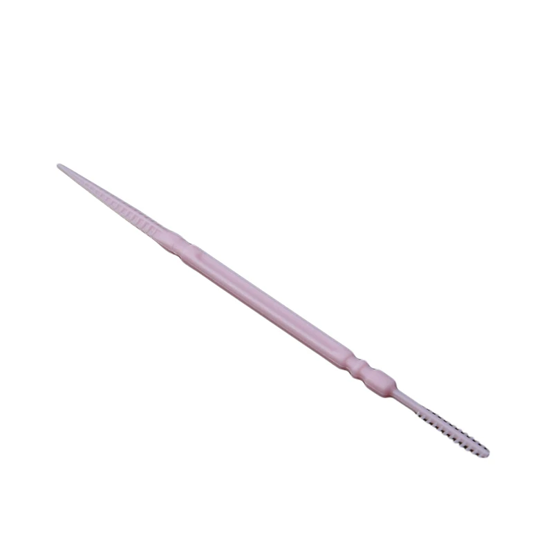 

200PCS/Set Soft Plastic Double-Head Brushed Toothpick Oral Care 6.2 Cm Hot Sale Multiple Color High Quality Vonvenient Toothpick