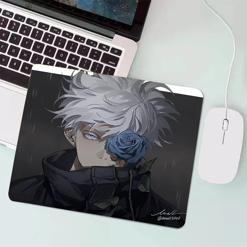 

Jujutsu Kaisen Gaming Mouse Pad Small Mousepad Gamer Desk PC Gamer Cabinet Mausepad Kawaii Accessories Deskmat Carpets Table Mat
