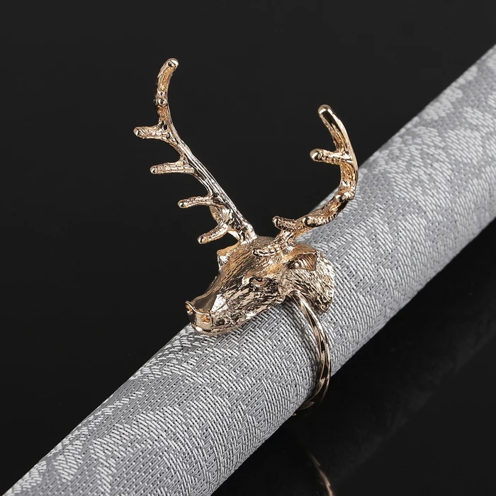 Кольцо для салфеток Олень 5 см | Дом и сад