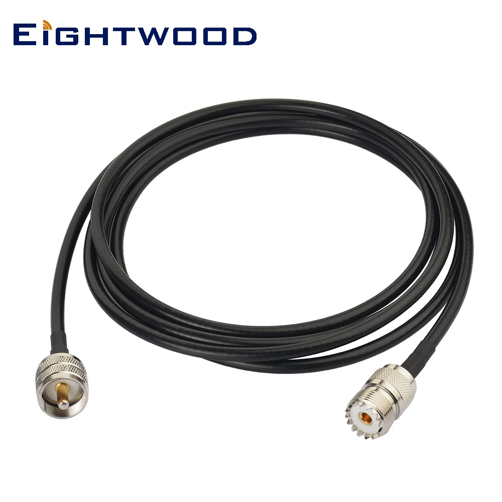 Eightwood VHF/Портативная УВЧ радиостанция антенный адаптер UHF SO239 разъем мама в PL259
