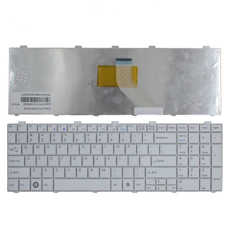 Новая английская клавиатура для ноутбука Fujitsu Lifebook AH530 AH531 NH751 A530 A531 | Компьютеры и