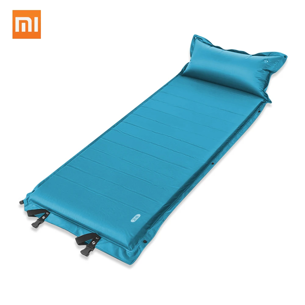 Xiaomi Zaofeng наружная одинарная Автоматическая надувная подушка походная Подушка для сна коврик быстрое наполнение увлажнитель воздуха-защита для сна