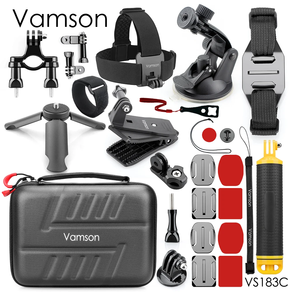 

Комплект аксессуаров Vamson VS183 для Gopro Hero 10 9 8 7