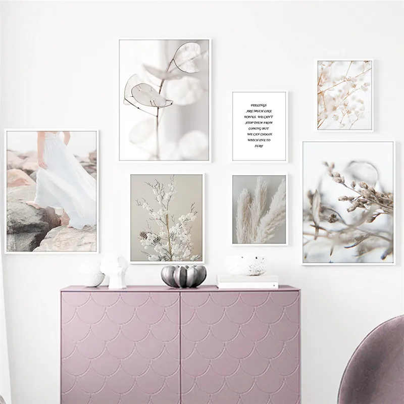 Картина на холсте минималистичные настенные плакаты в скандинавском стиле