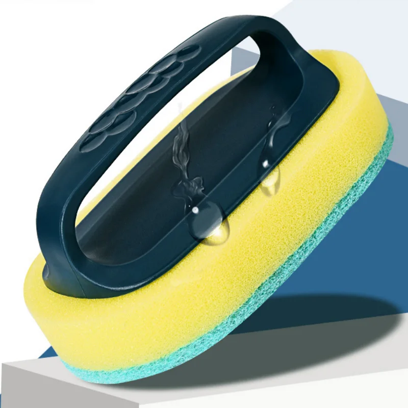 Волшебная губка щетка ручка Чистящая для протирания сильная дезактивация горшок