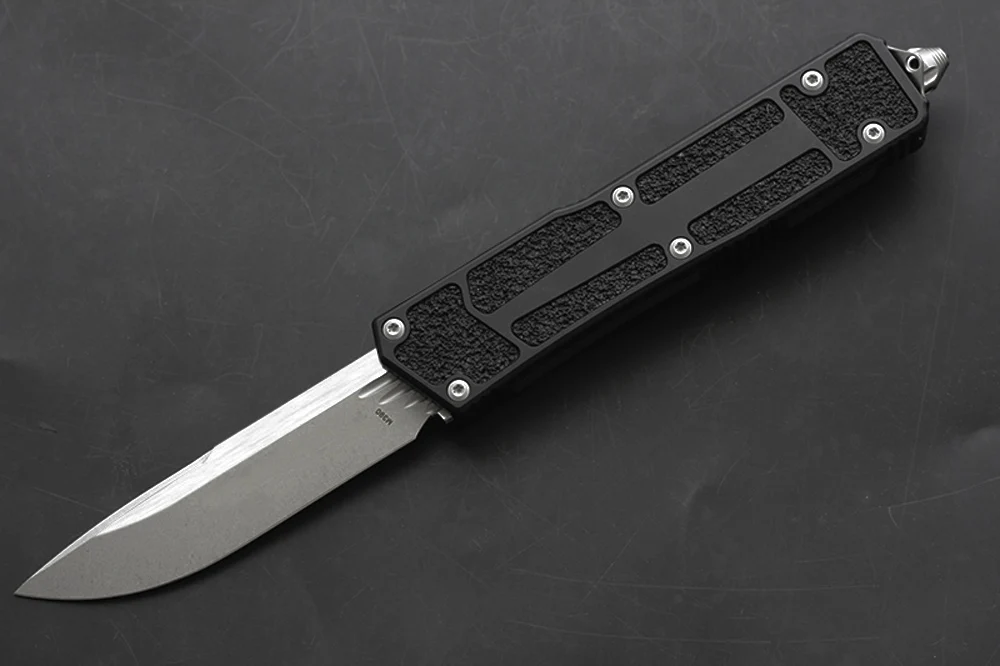 Нож VESPA с лезвием из стали M390 61HRC черного цвета, рукоять из алюминия 7075 для активного отдыха, охоты, кемпинга и выживания, тактический инструмент EDC.