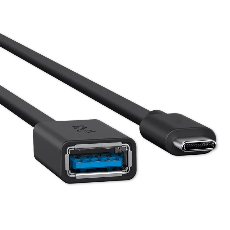 USB-C к USB OTG кабель Thunderbolt 3 1 Type C папа Женский адаптер совместимый для Samsung/Oppo/Huawei/Xiaomi