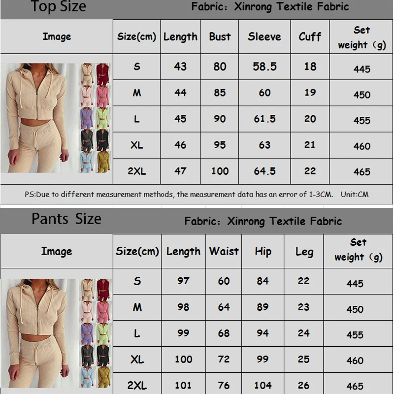 

Suits for Women 2021 Spring New Women's Hooded Long-sleeved Slim Sports and Leisure Suit Color Optional Solid Casual Sets Female