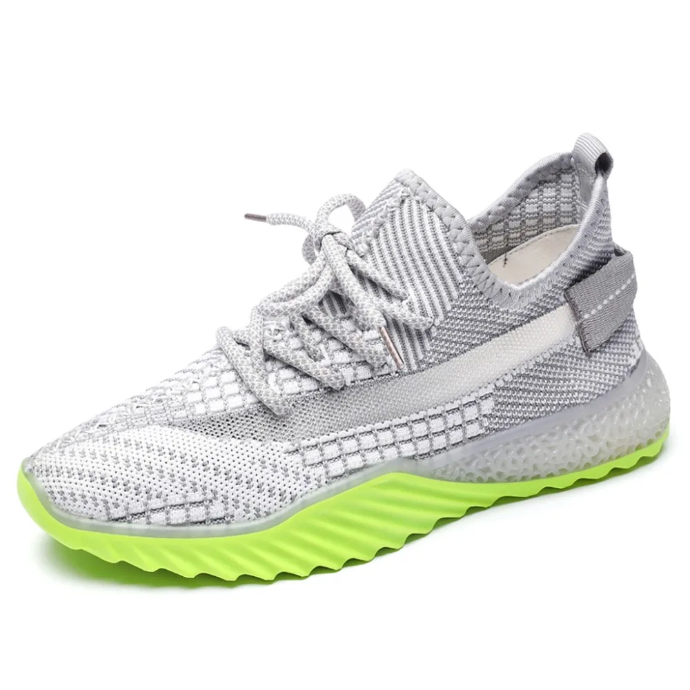 Женская обувь на плоской подошве; Повседневная обувь для отдыха; дышащие женские кроссовки из сетчатого материала; zapatillas mujer; повседневная обувь на платформе