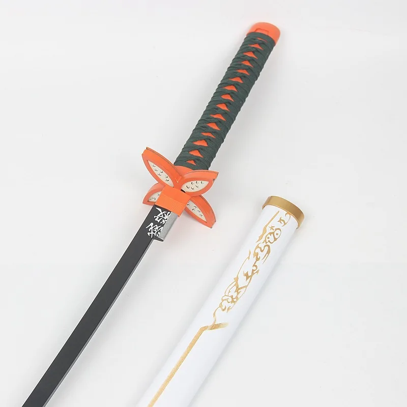 Лезвие дьявола деревянный меч оружие демон убийца косплей Kochou Shinobu самурайский