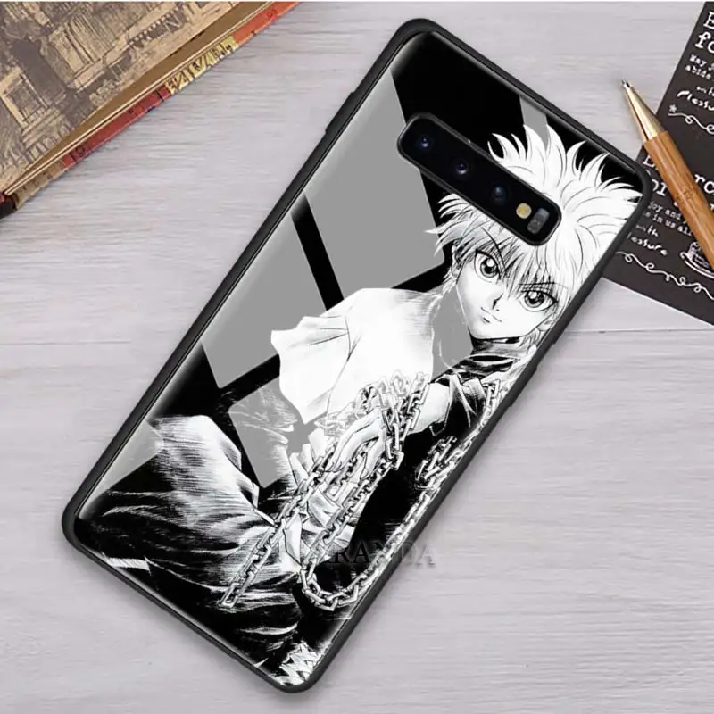 

Anime Hunter X Hunter Case For Samsung Galaxy S10 S20 Ultra 5G S10e S9 S8 Plus Note 10 Lite 8 9 Tempered Glass Phone Covers