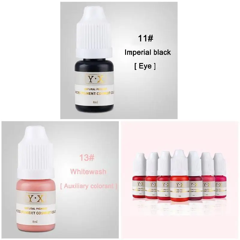 

Semi Permanent Makeup Eyebrow Ink Lips Eye Line Tattoo Color Microblading Pigment ADW889