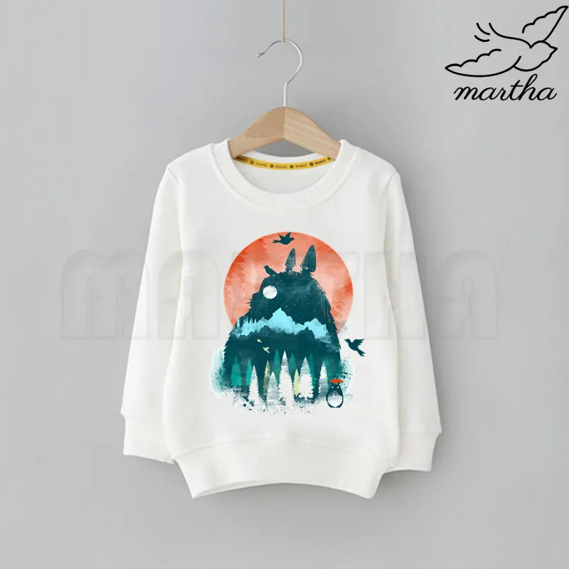 Miyazaki-Sudadera con capucha para ni&ntilde;os, con estampado de dibujos animados, Hayao, Kawaii, Totoro, japon&eacute;s-0