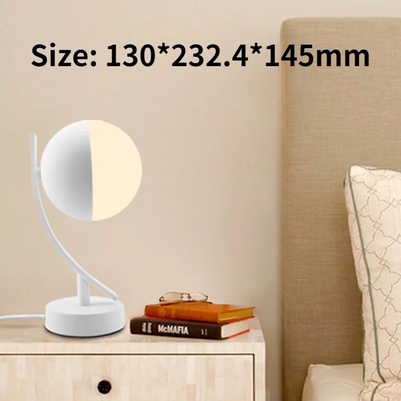 

Светодиодная лампа с дистанционным управлением, креативный металлический приглушаемый светильник для чтения с защитой глаз, с приложением