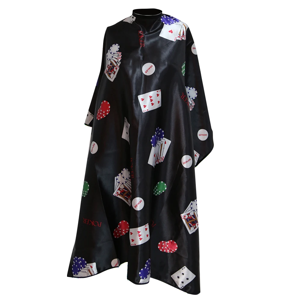 

Large Waterproof Cutting Dye Cape Gown Hairdressing Apron for Salon Home