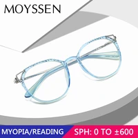 women fashion cat ear frame lovely style round lenses eyeglasses female decorative optical myopia eyewear glasses 1 0 1 5 2 0