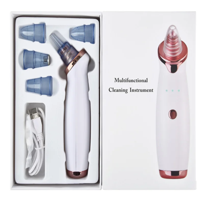 Очиститель пор удаление черных точек в носу глубокое акне прыщей вакуумное угрей
