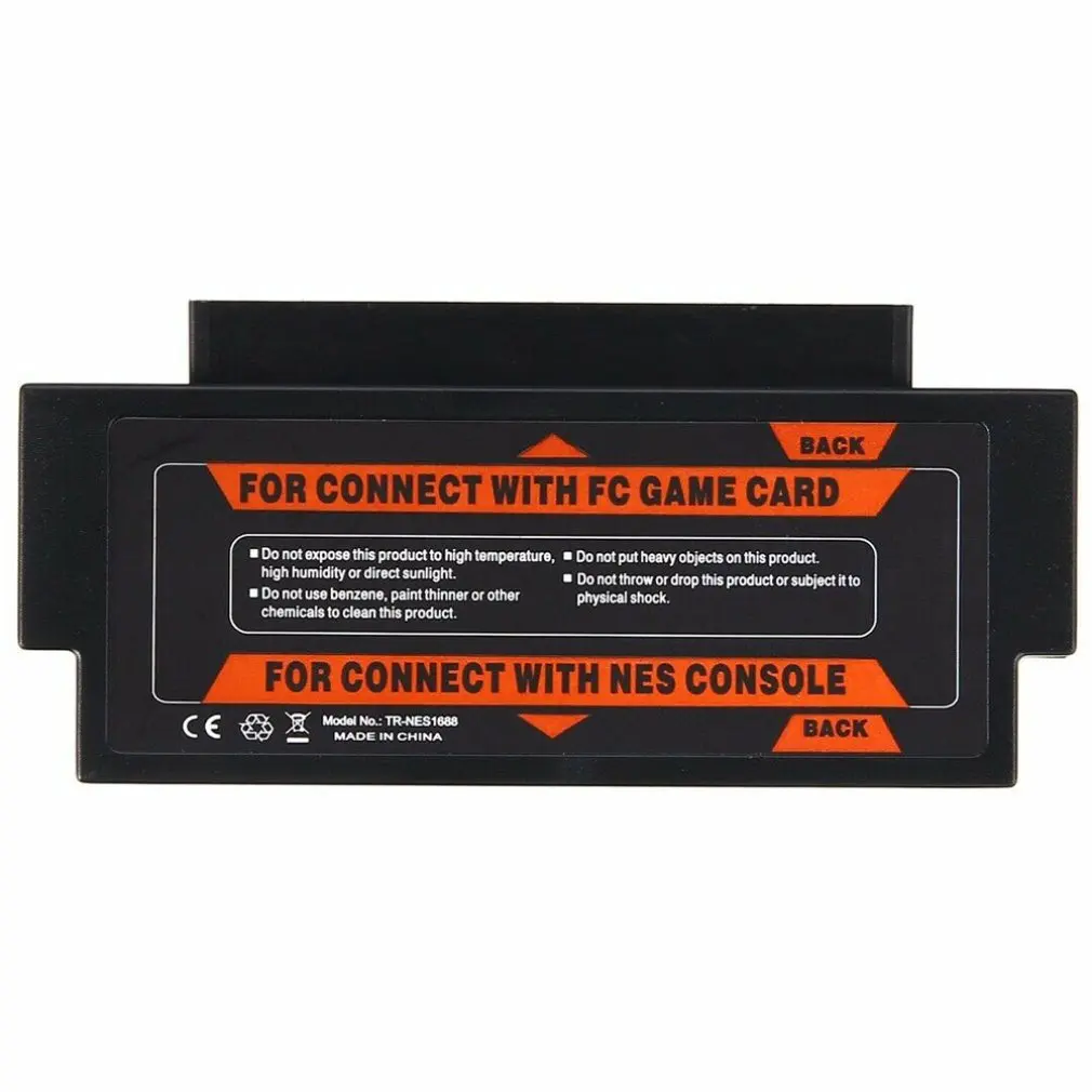 Красная и белая машина Fc 60 Pin в 72 Nes конвертер игровая карта конверсионная