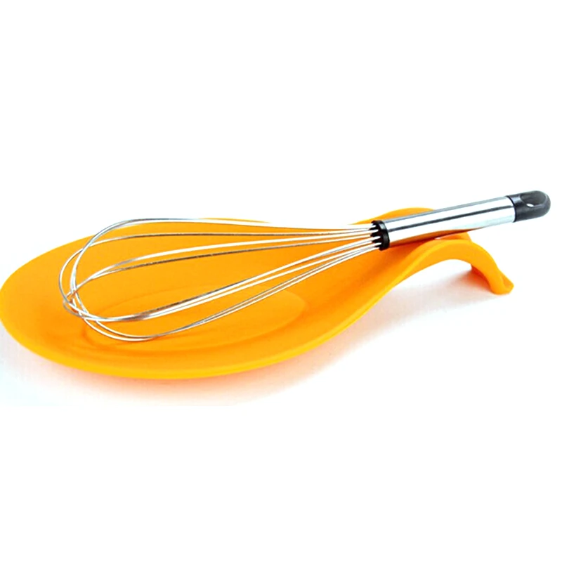 Силиконовые кухонные принадлежности ложка изоляционные термостойкие коврики